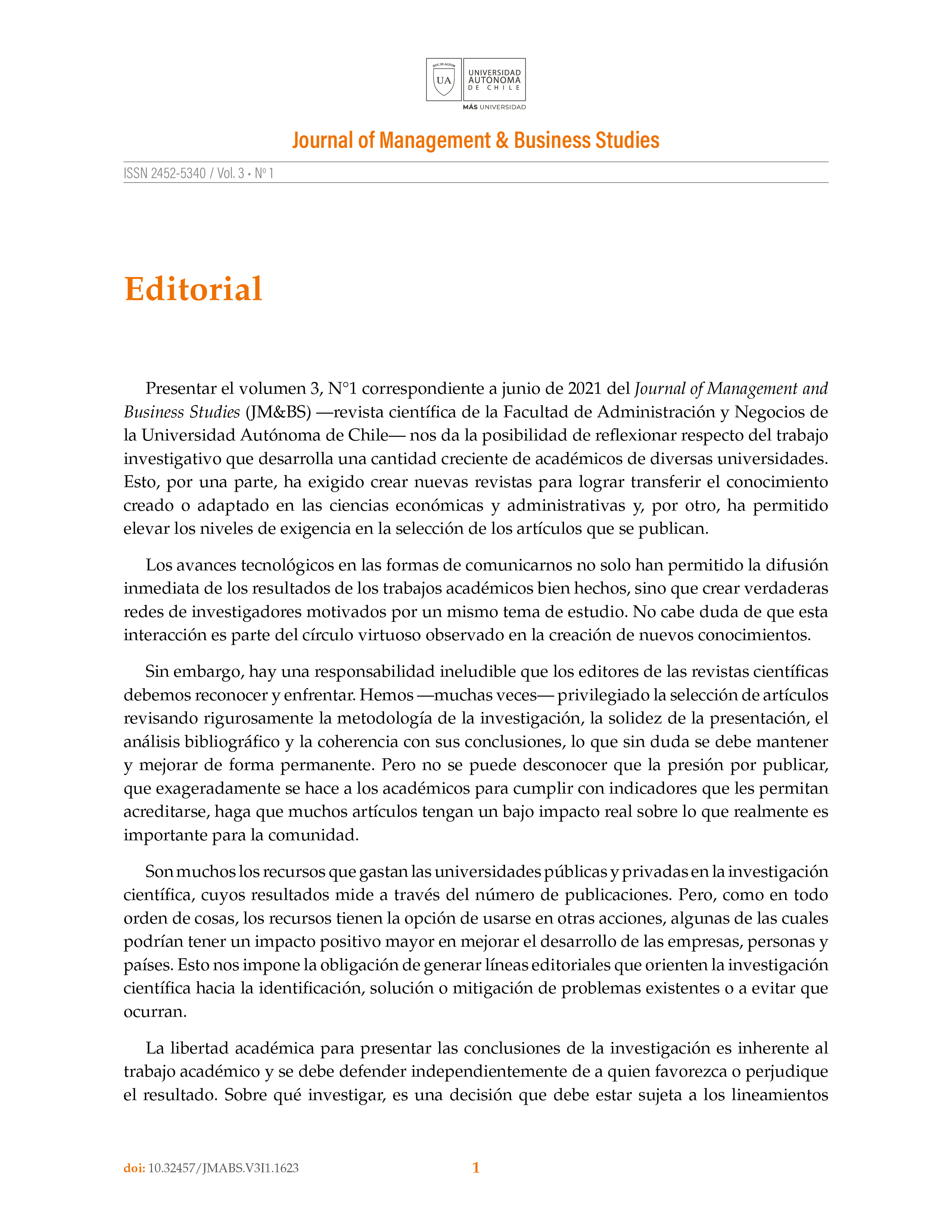 editorial Nassir Sapag